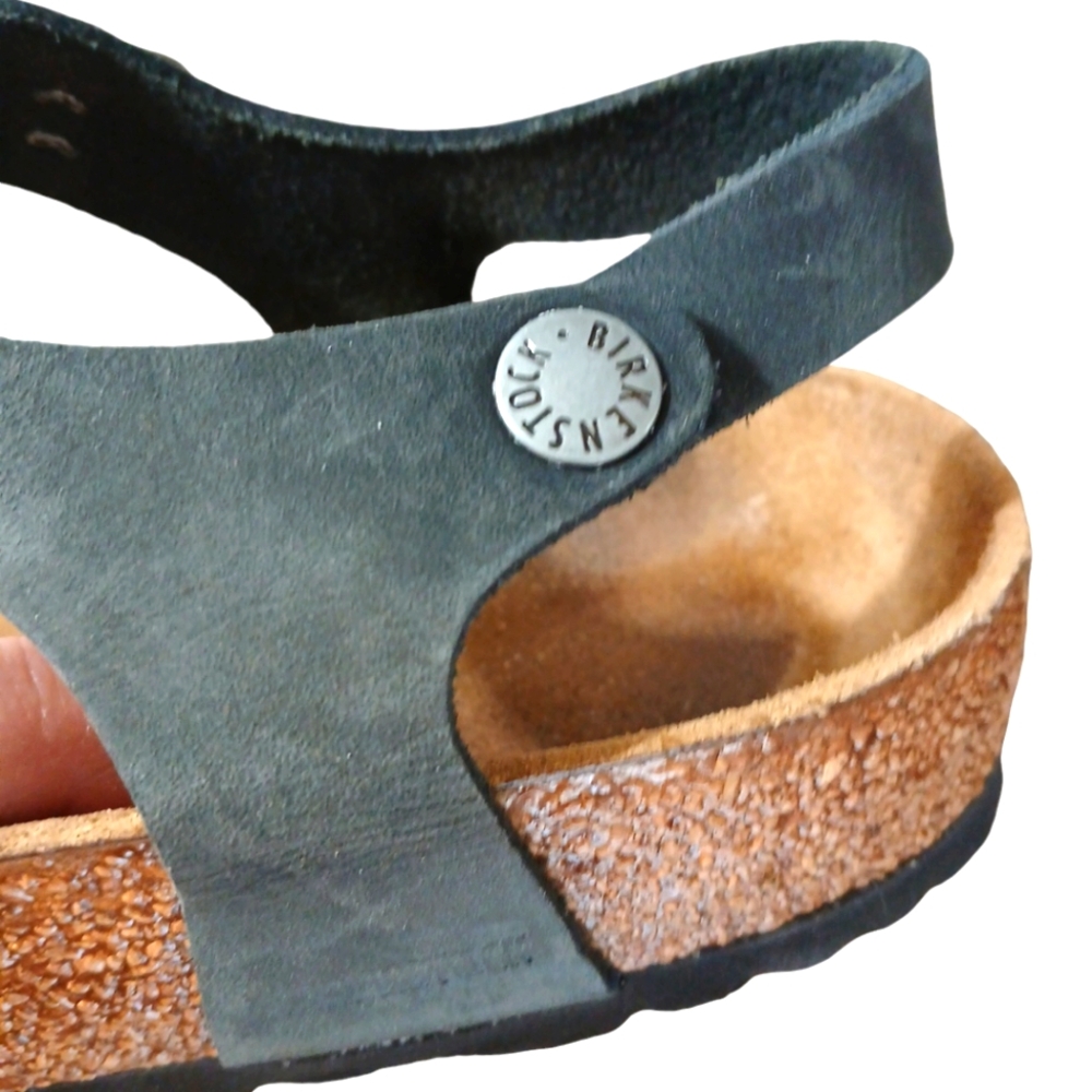 Birkenstock Sandal Taormina in Black Women's size 6-6.5 - Picture 8 of 11